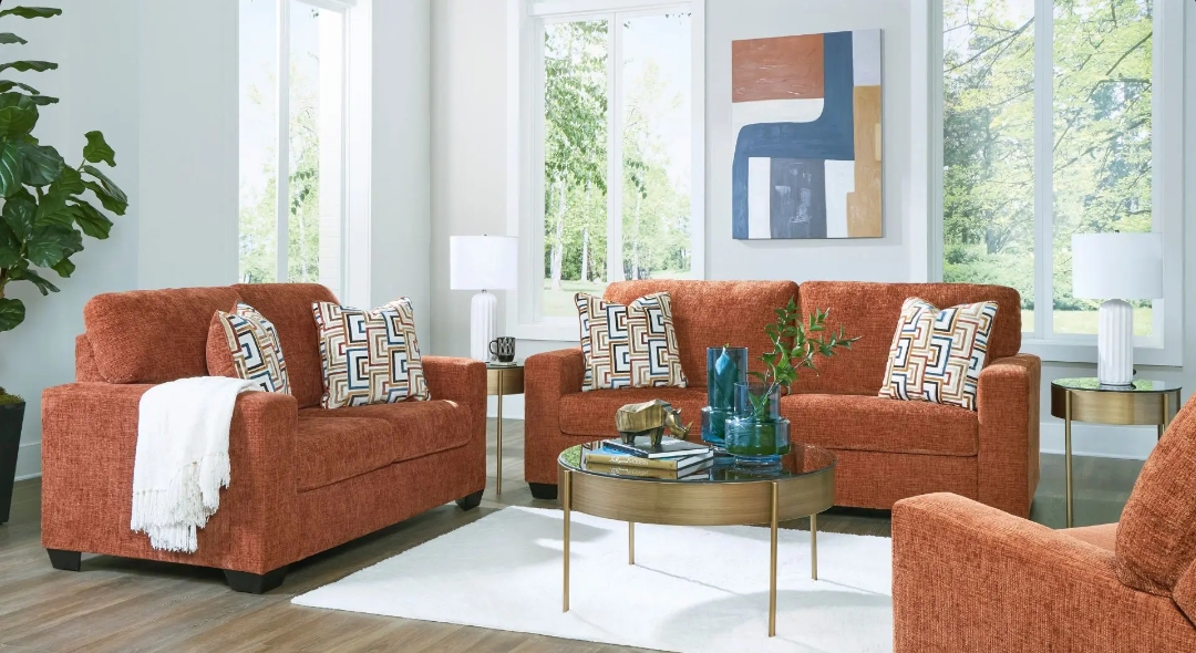 AVIEMORE 6 SEATER SOFA SET – SPICE