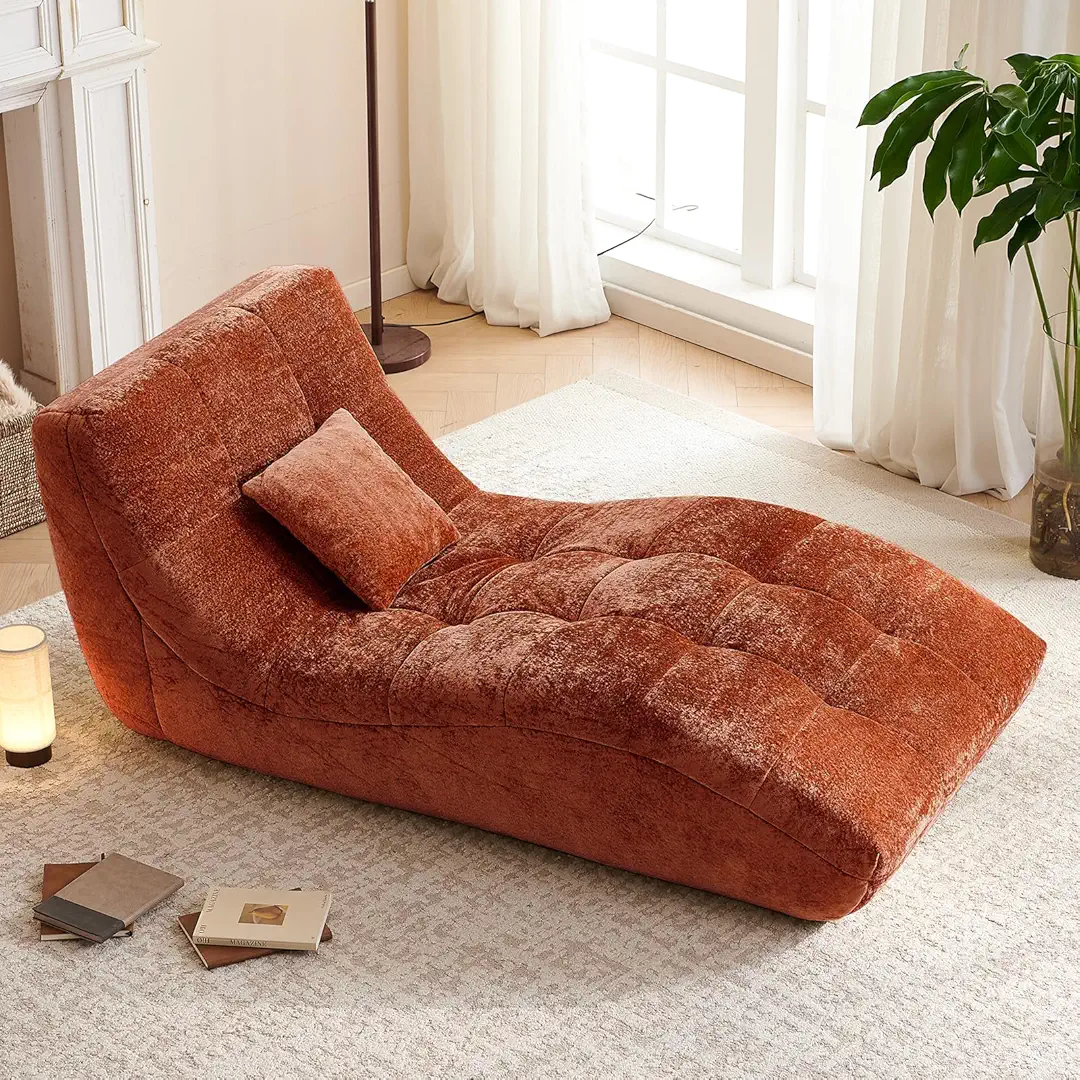 Tufted Chaise Lounge